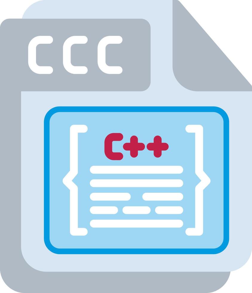 CCC Flat Illustration Design vector
