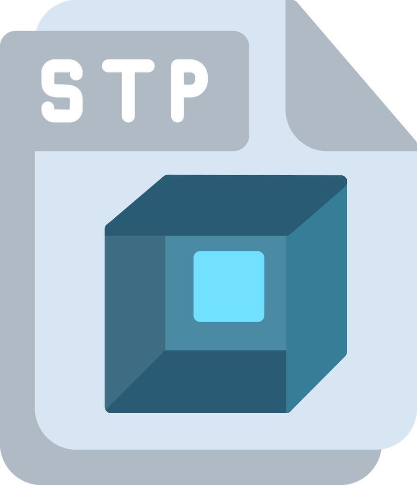STP Flat Illustration Design vector