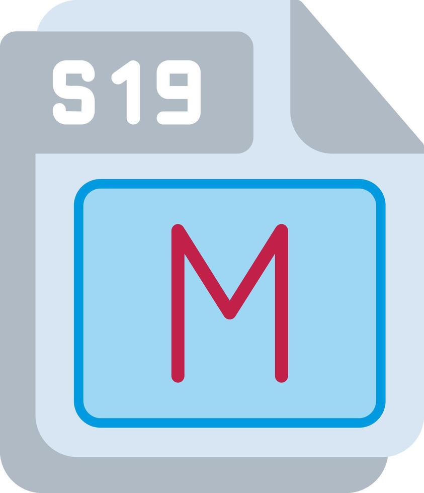 S19 Flat Illustration Design vector