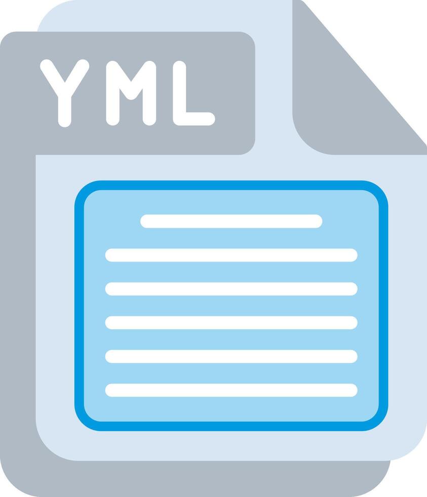 YML Flat Illustration Design vector