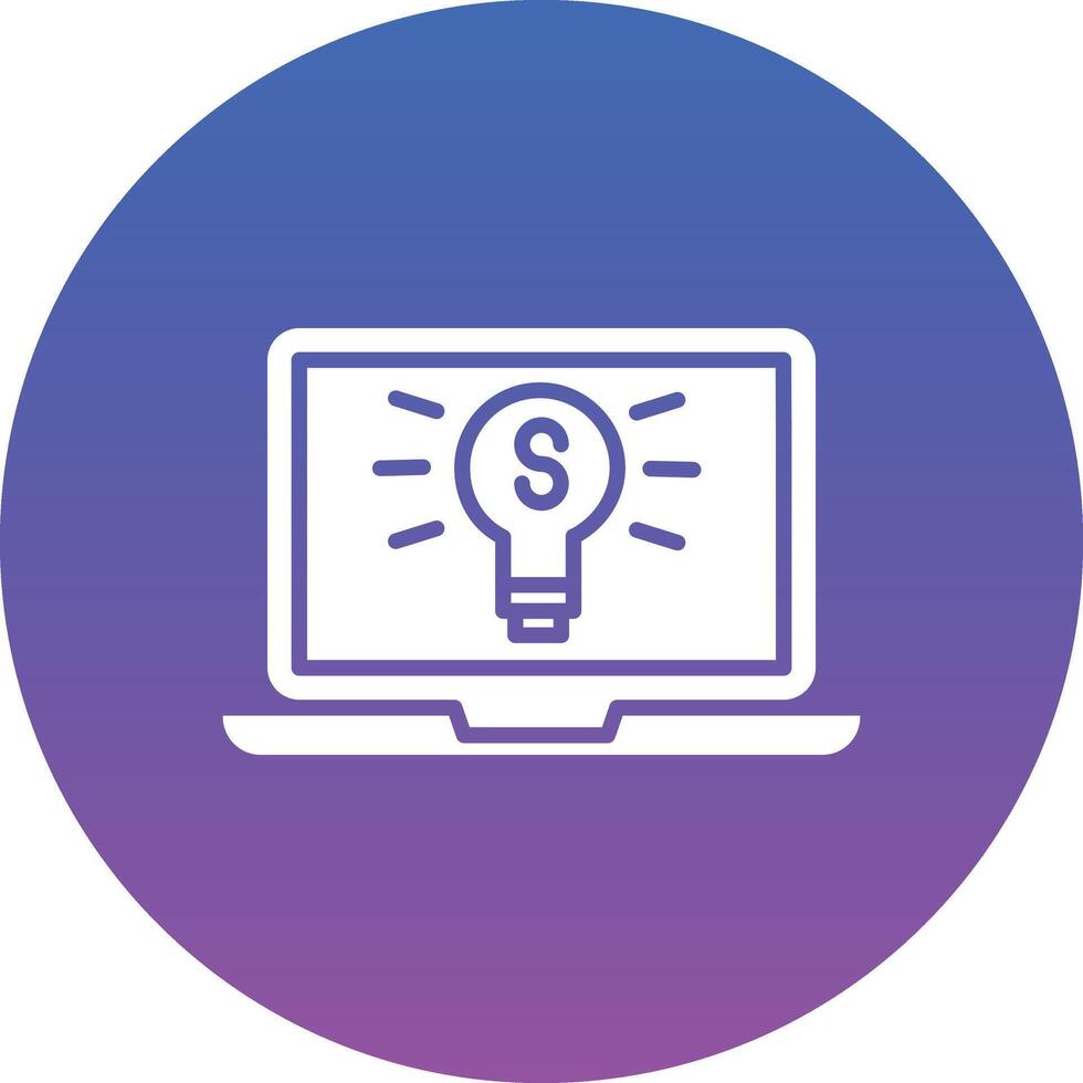 Marketing Solution Illustration Icon vector