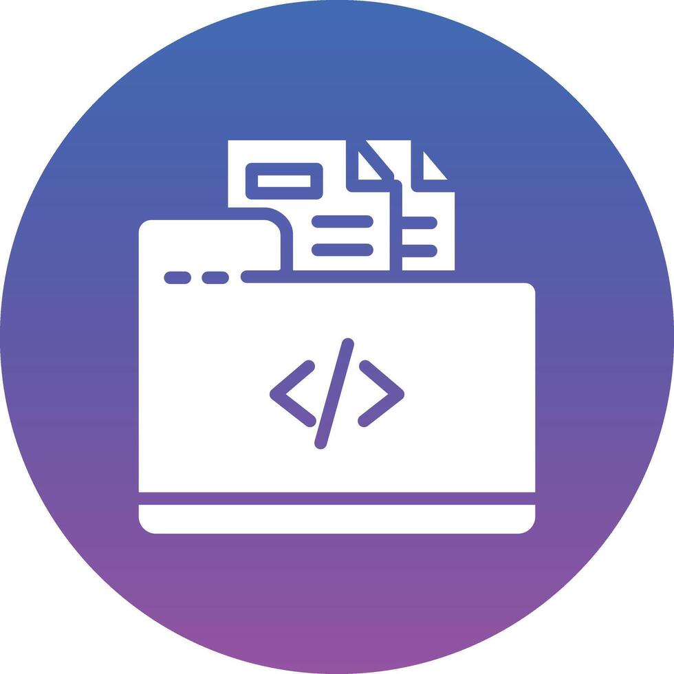 Coding Folder Illustration Icon 54686576 Vector Art at Vecteezy