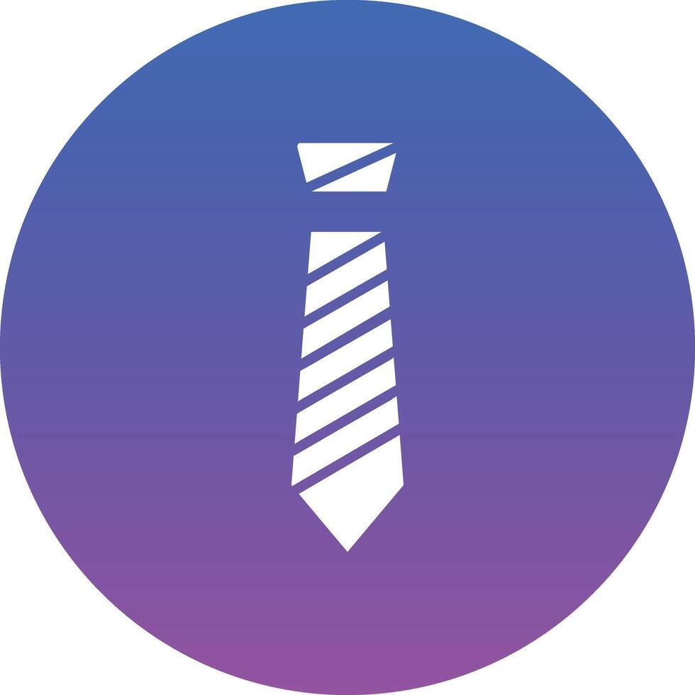 Tie Illustration Icon vector