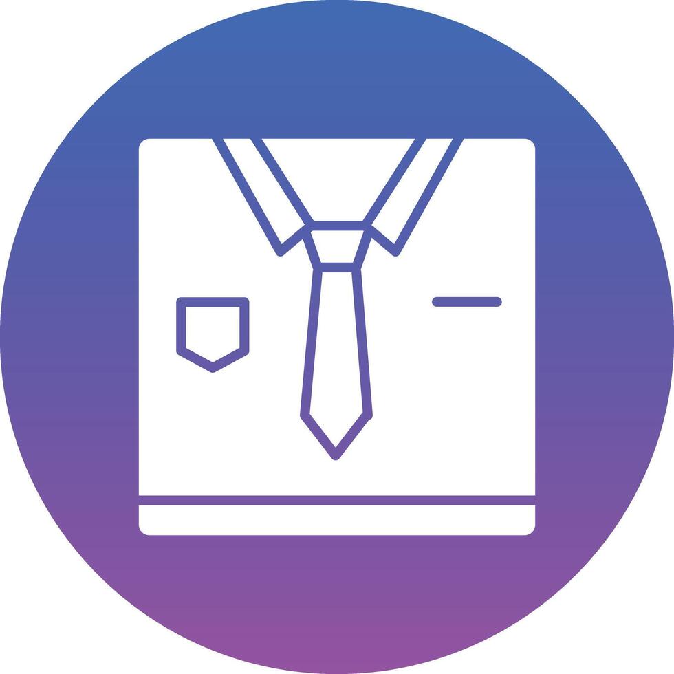 Business Shirt Illustration Icon vector