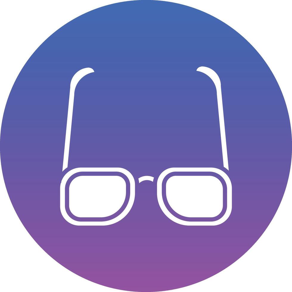 Sunglasses Illustration Icon vector