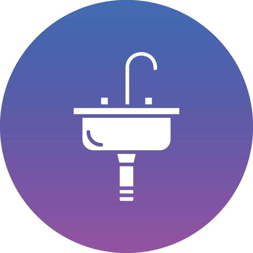 Sink Illustration Icon vector