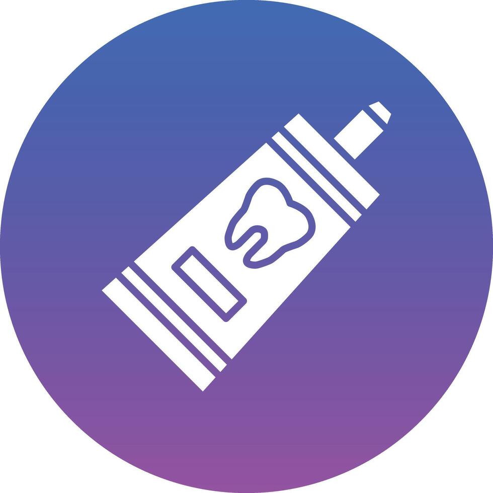 Tooth Paste Illustration Icon vector