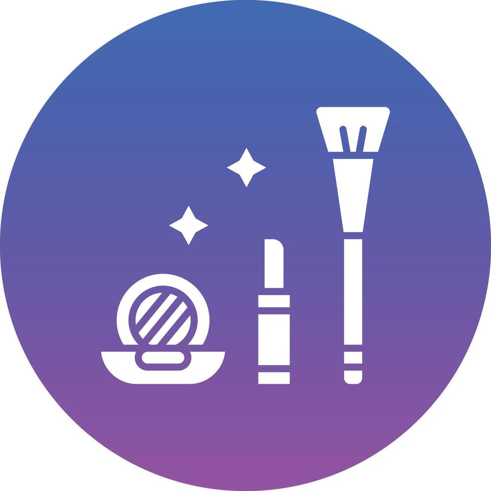 Make Up Illustration Icon vector