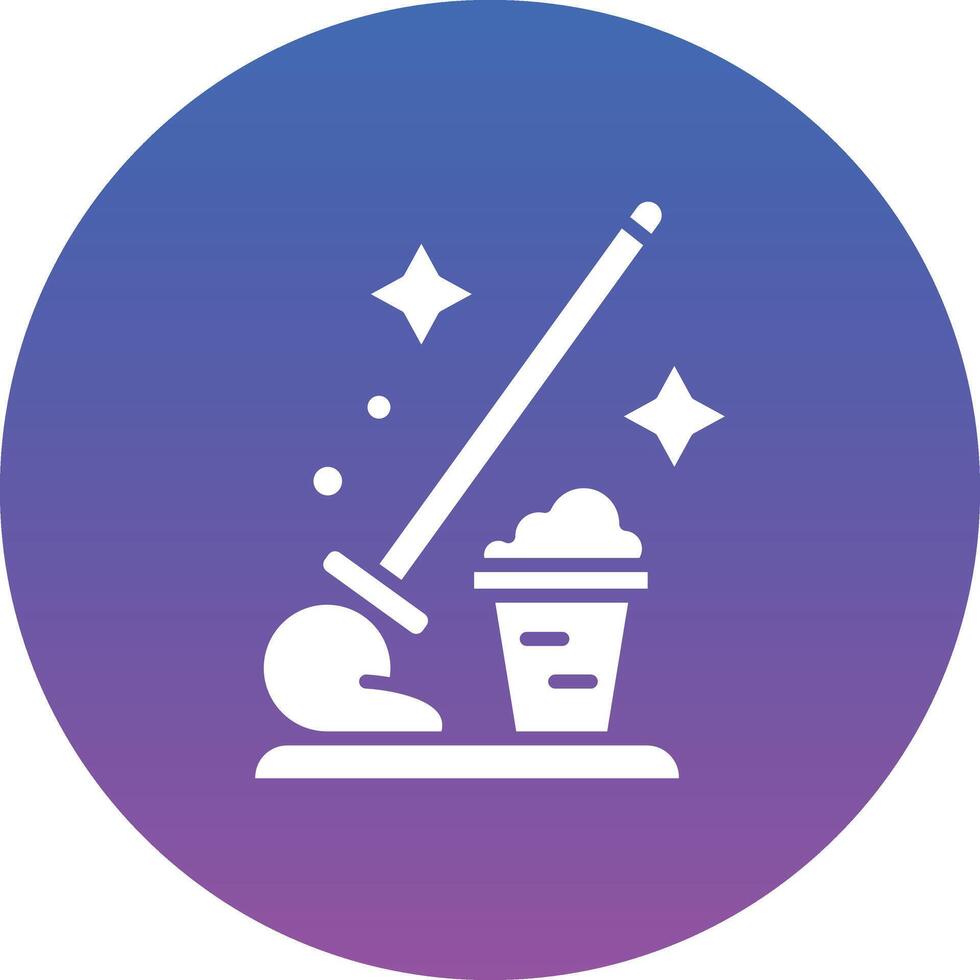 Cleaning Illustration Icon vector