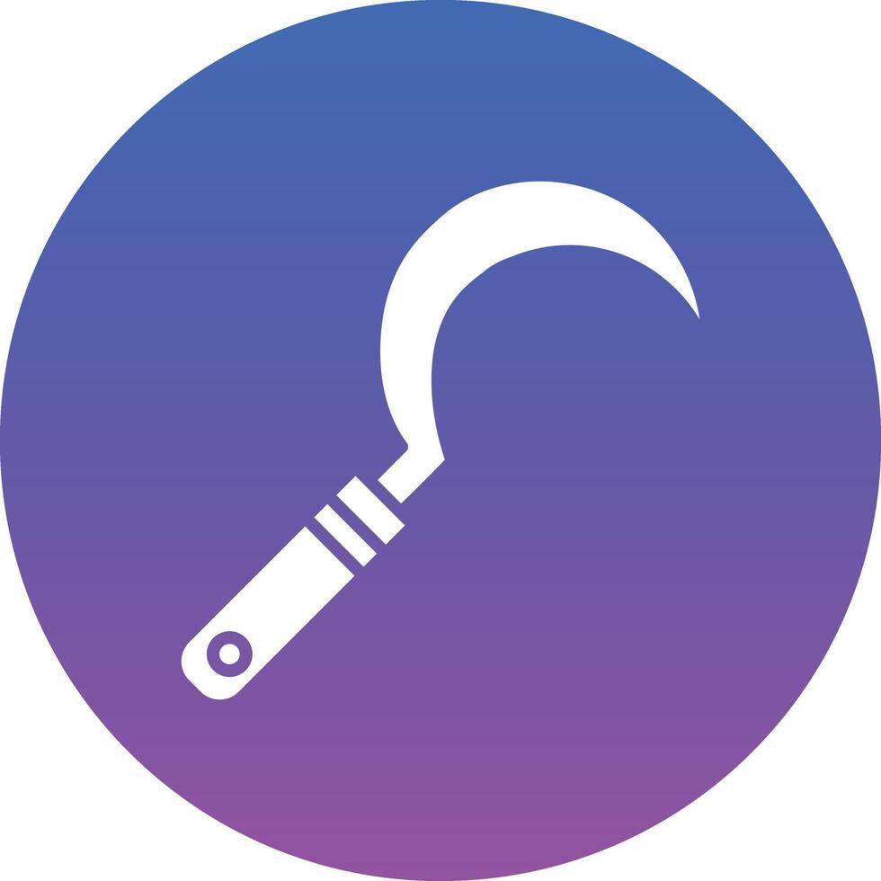 Sickle Illustration Icon vector