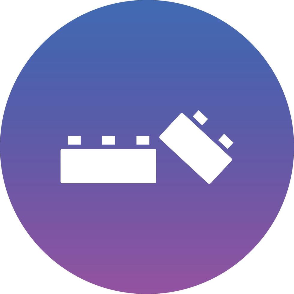 Bricks Toys Illustration Icon vector