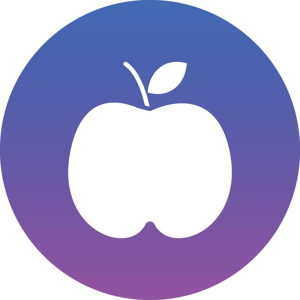 Apple Illustration Icon vector
