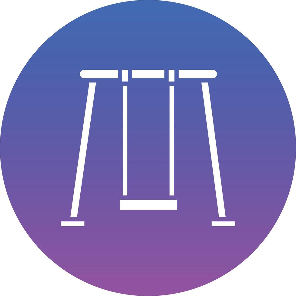 Swing Illustration Icon vector