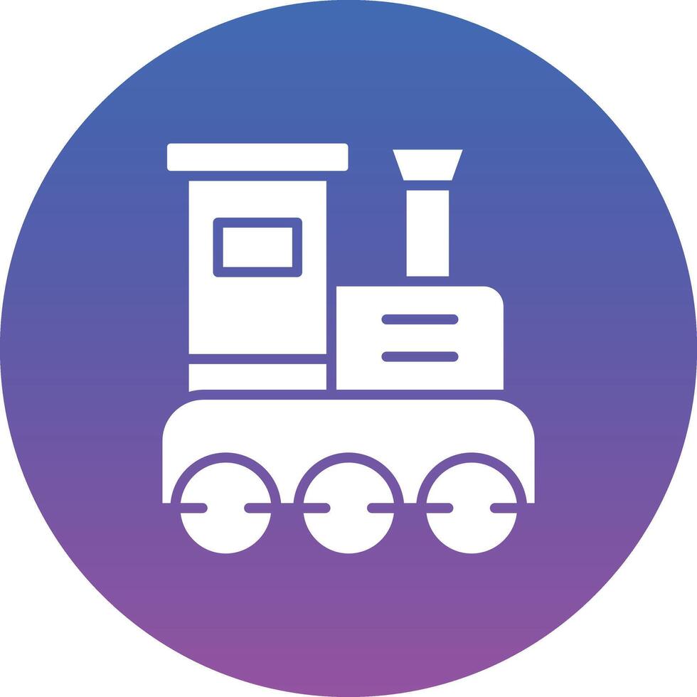 Train Toy Illustration Icon vector