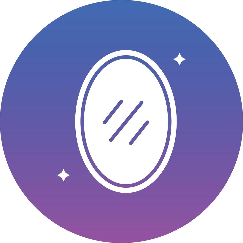 Mirror Illustration Icon vector