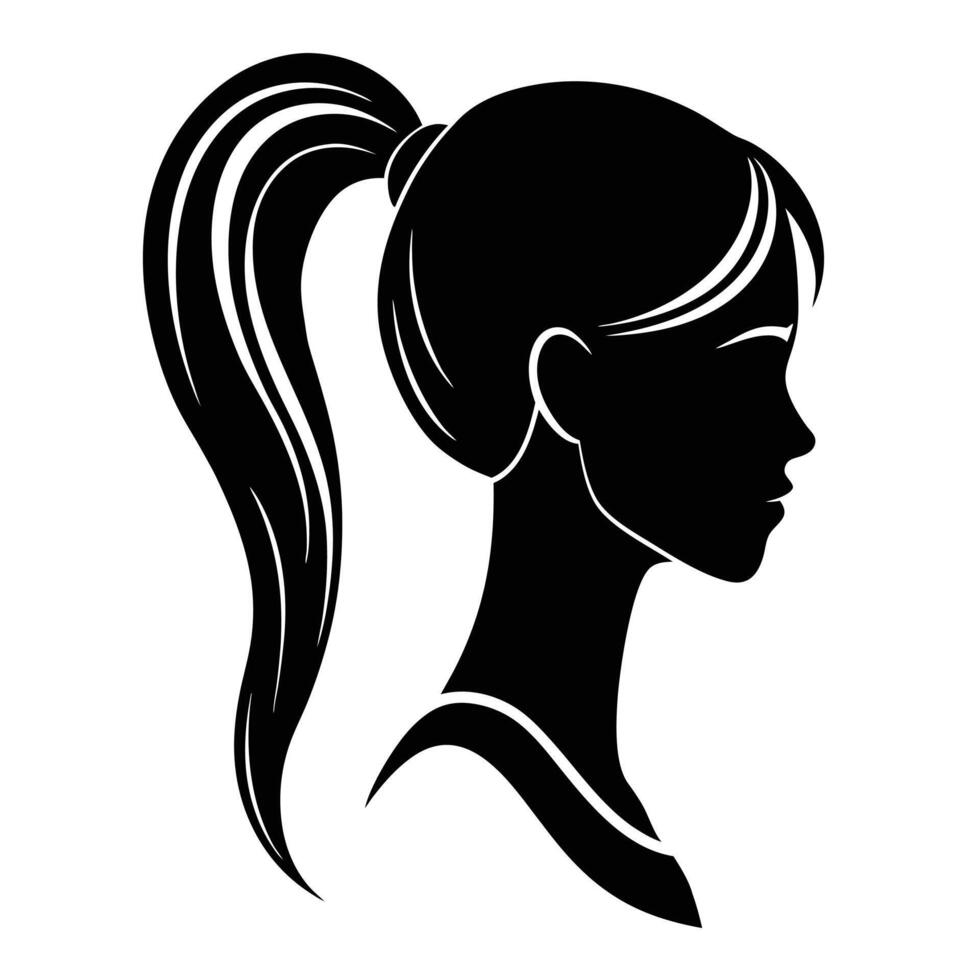 Sleek Ponytail Hair Ideas for a Chic Look vector