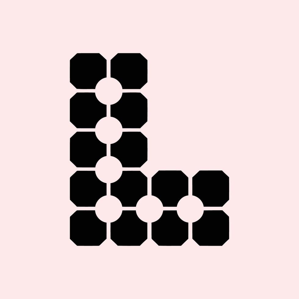 L letter logo, unique logo, modern, creative, company logo vector