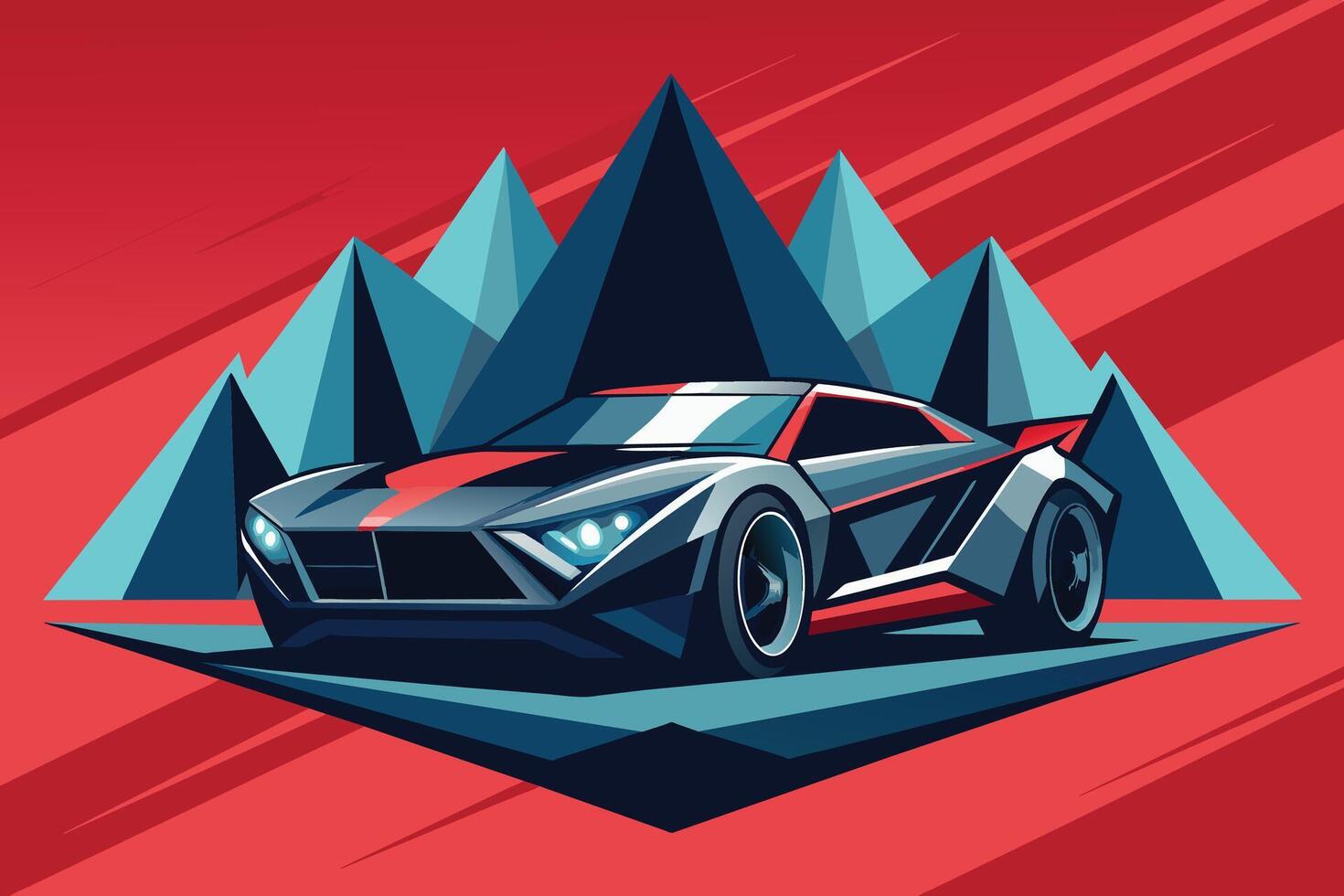 Sleek and modern design vector