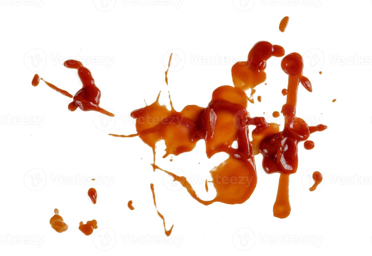 abstract blob ketchup photo