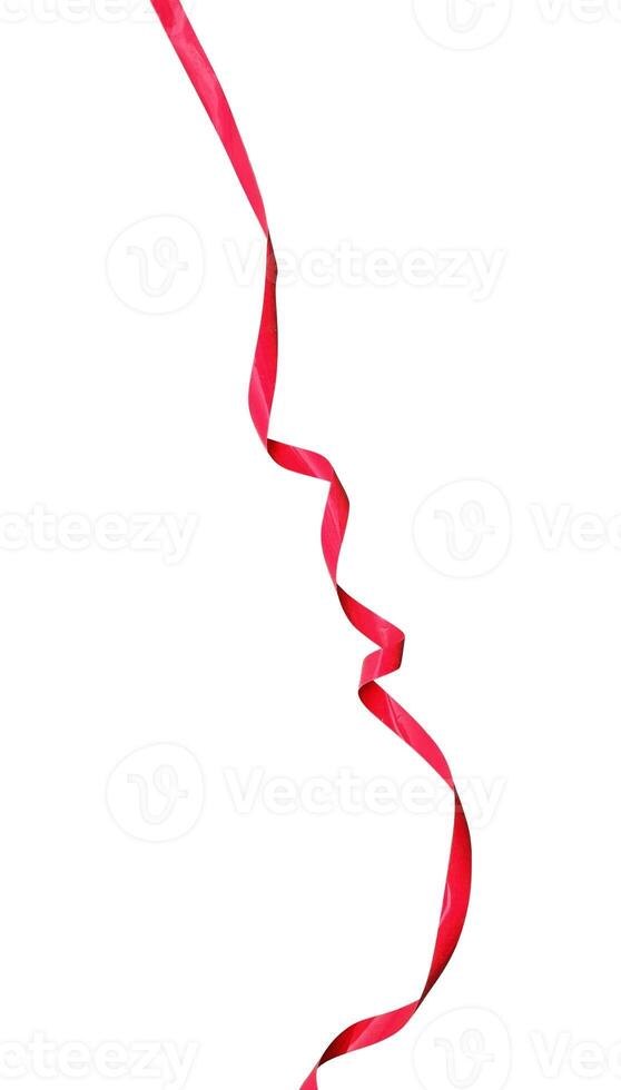 red curl ribbon photo