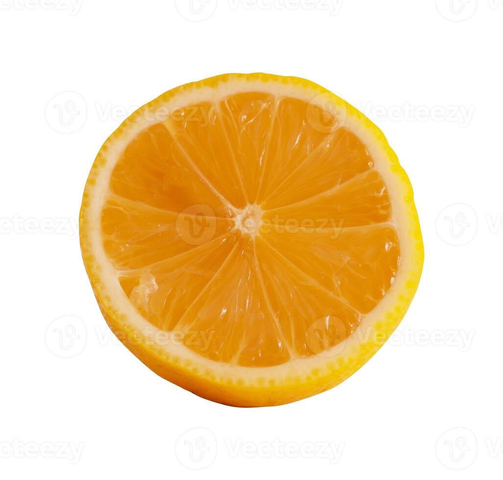 fresh of lemon isolated element photo