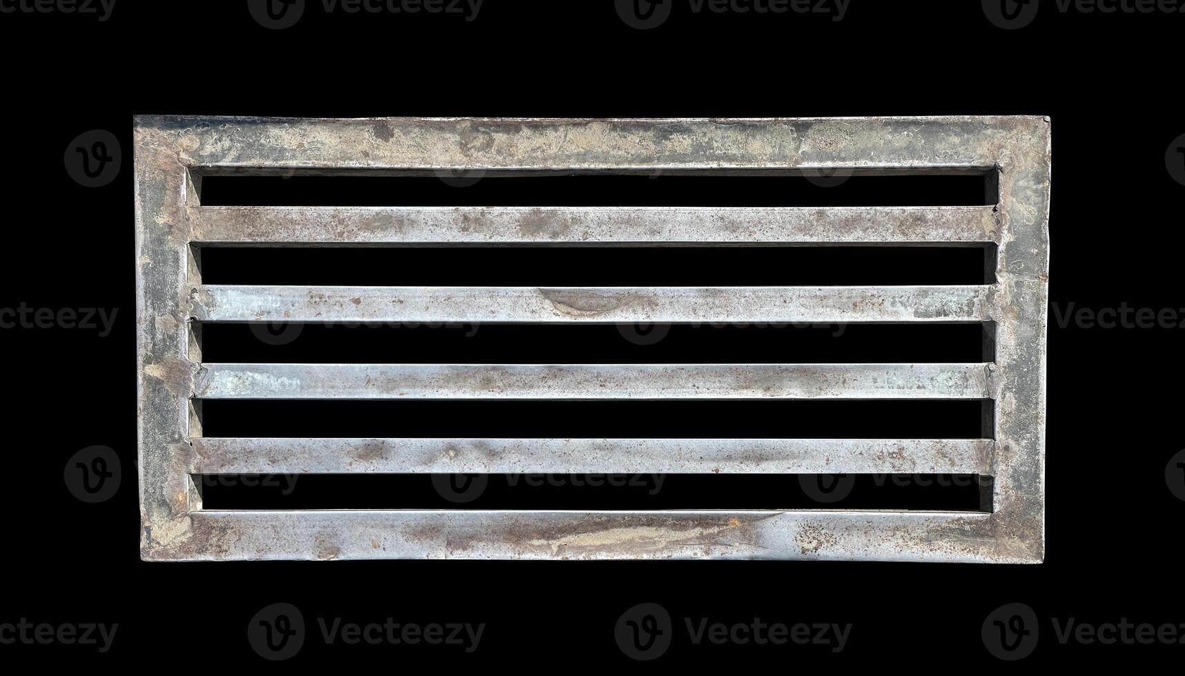 The sewer water cover isolated photo