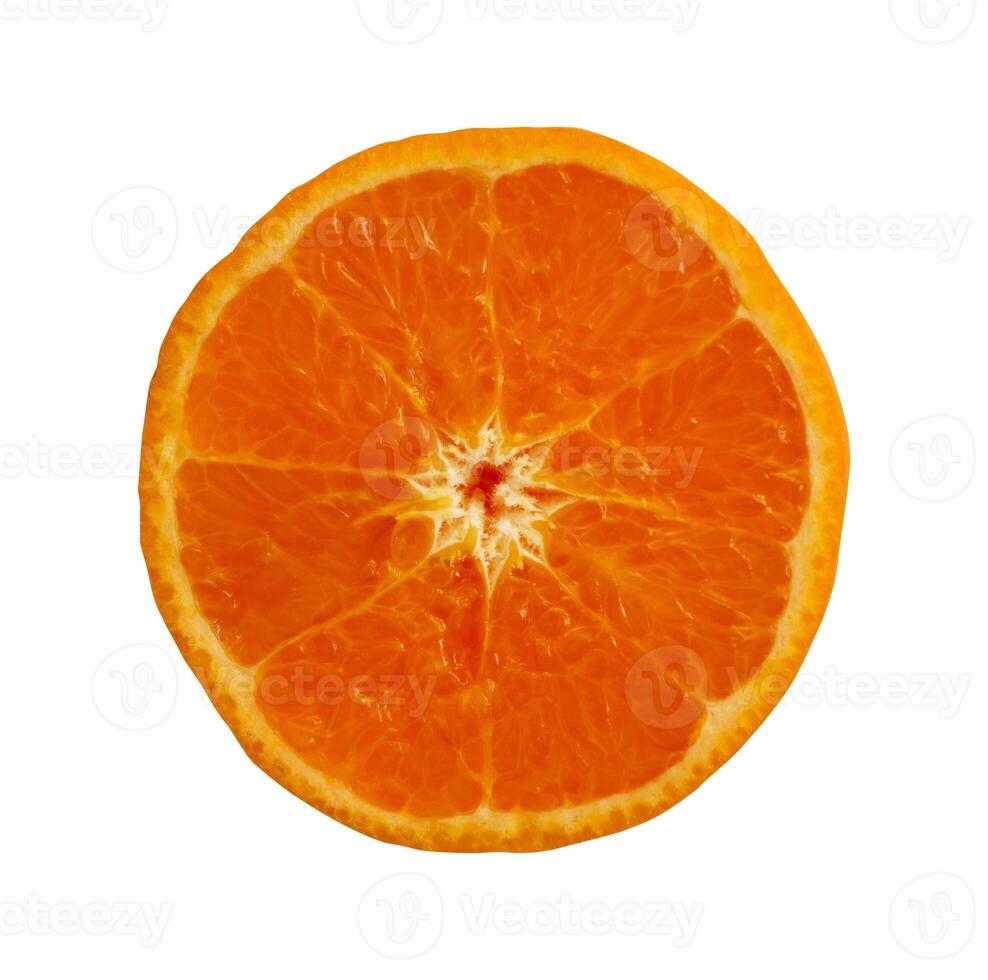 whole fresh orange isolated element photo