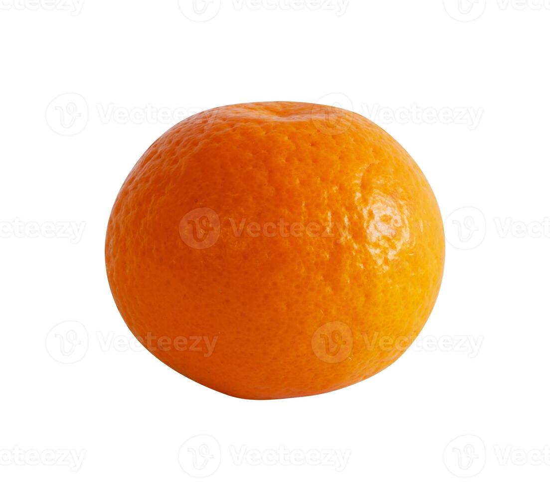 whole fresh orange isolated element photo