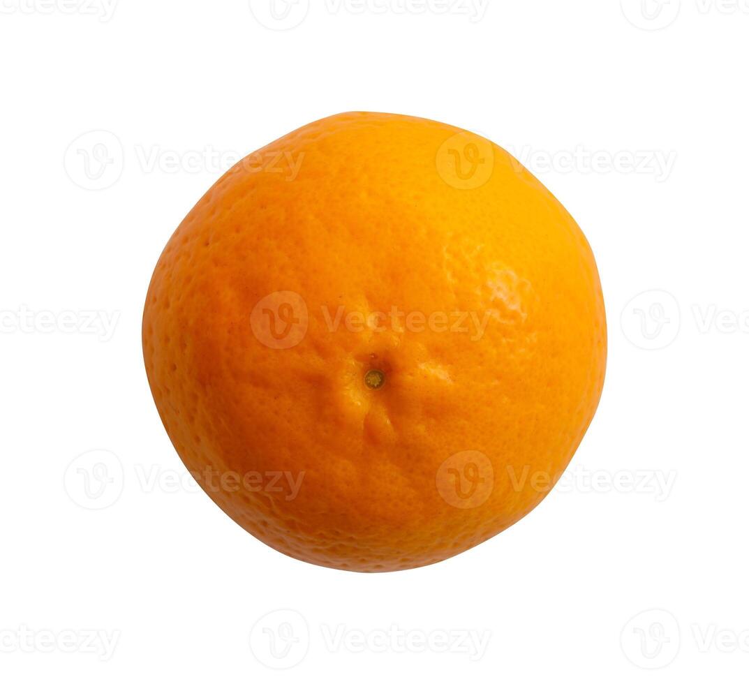 whole fresh orange isolated element photo
