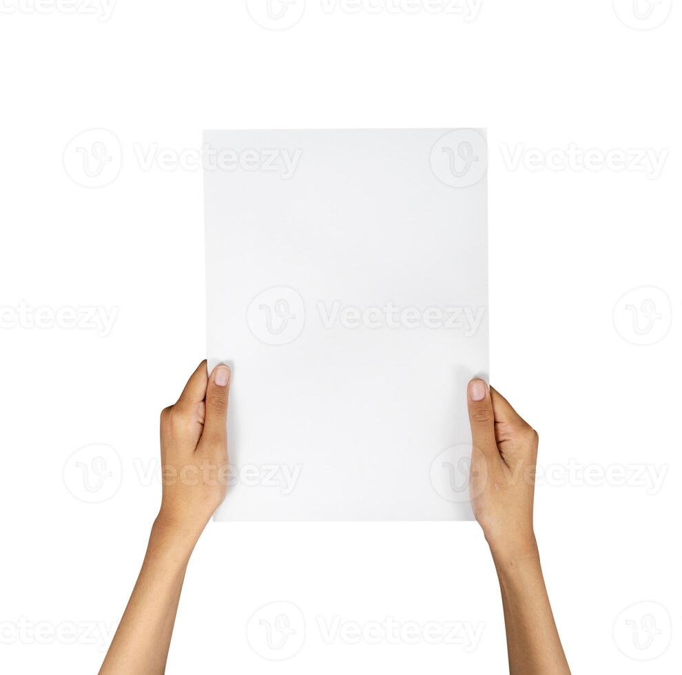 hand holding paper photo