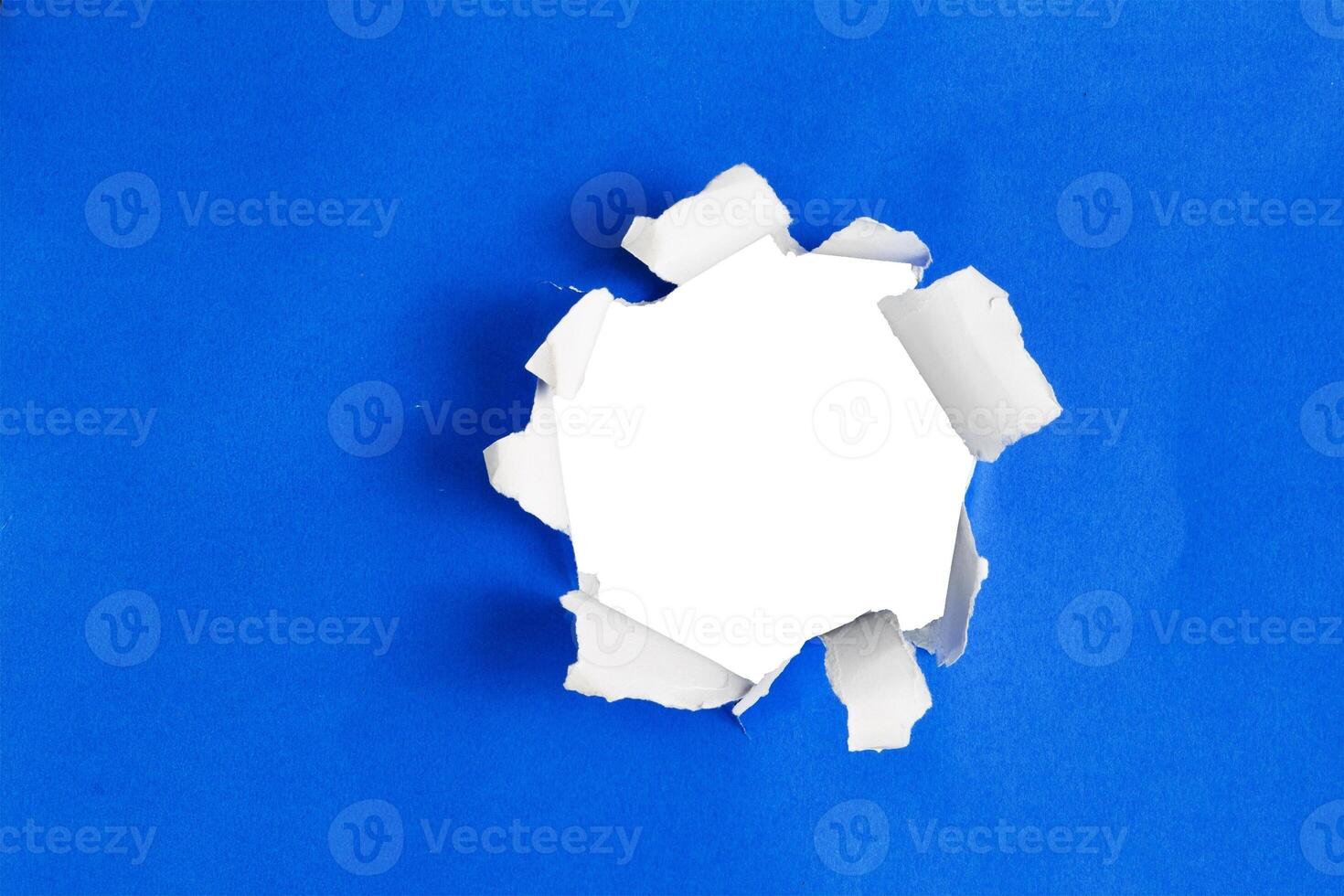 hole torn paper copy space photo