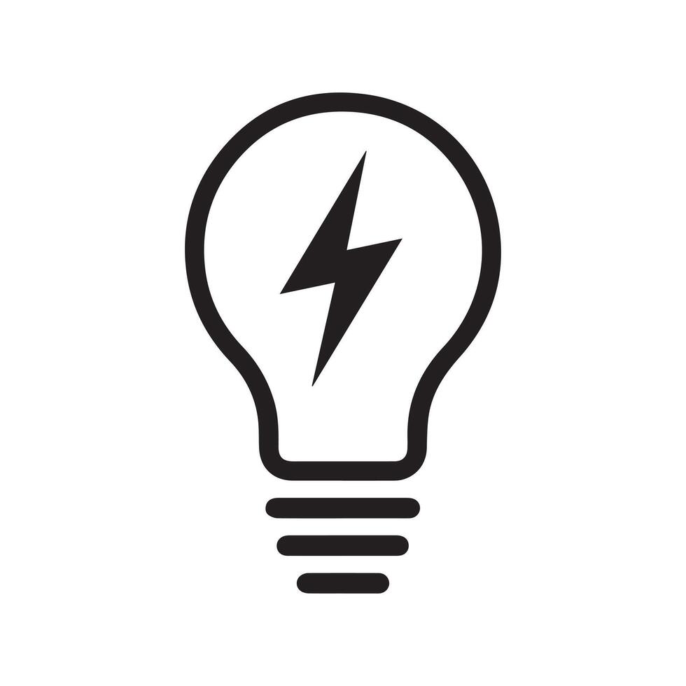 Premium bulb icon graphic design. vector