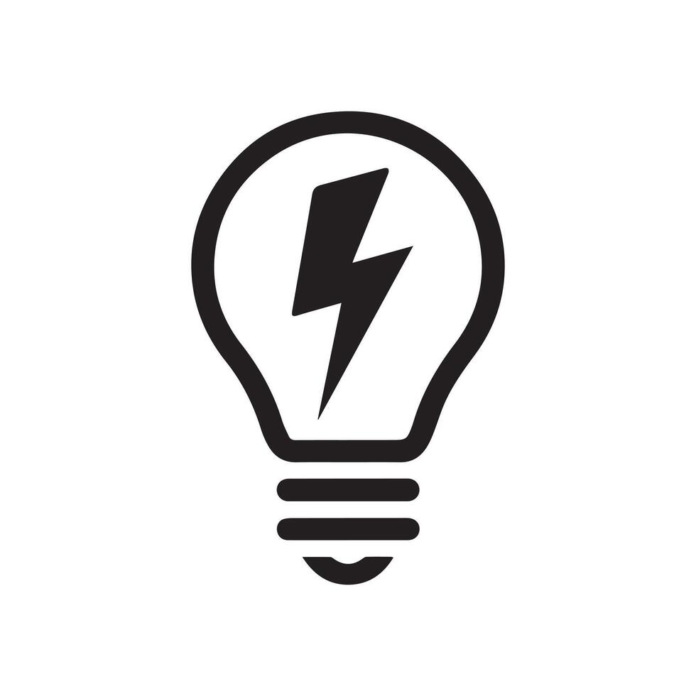 Premium bulb icon graphic top design. vector