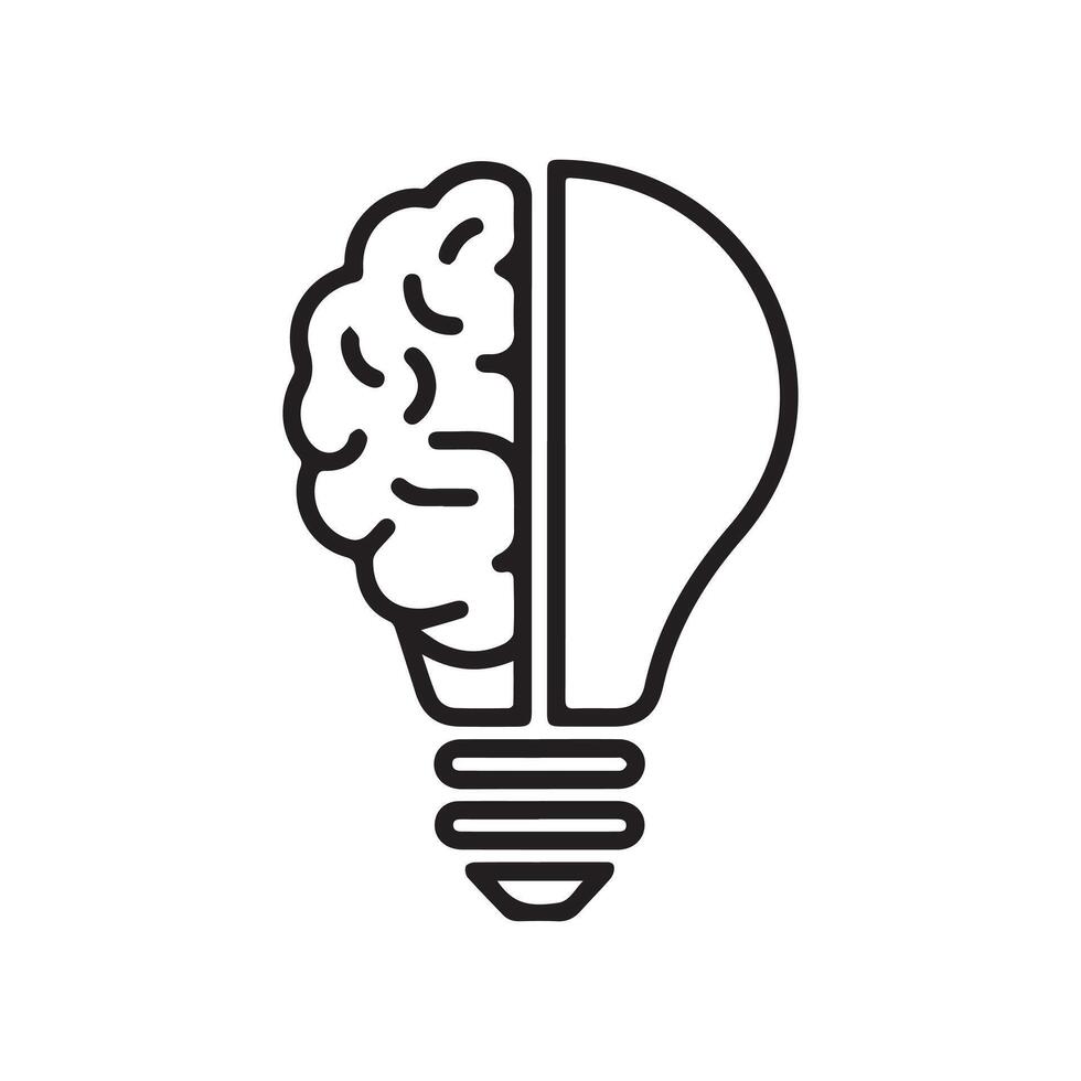 Premium bulb icon graphic silhouette design. vector