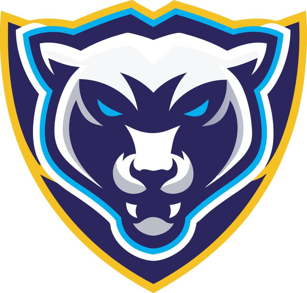 Stylish Panther Mascot for Dynamic Brands vector