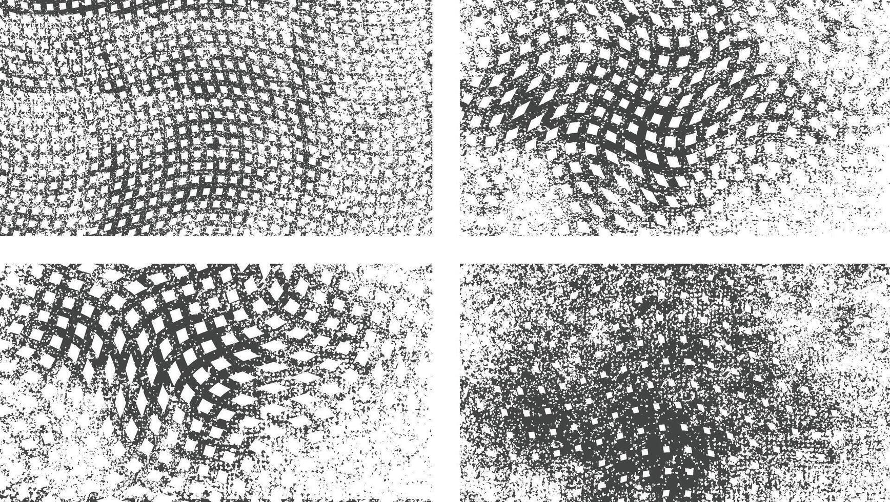 Grunge mesh textures distress texture Set, Grunge overlay texture banner collection, Different types of texture stamps. Grunge collection, grunge set vector