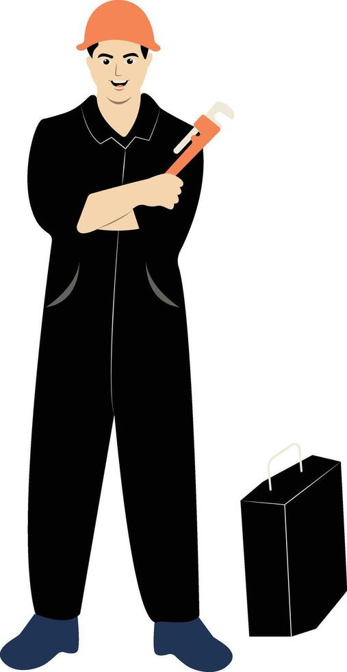 Man Worker Illustration vector