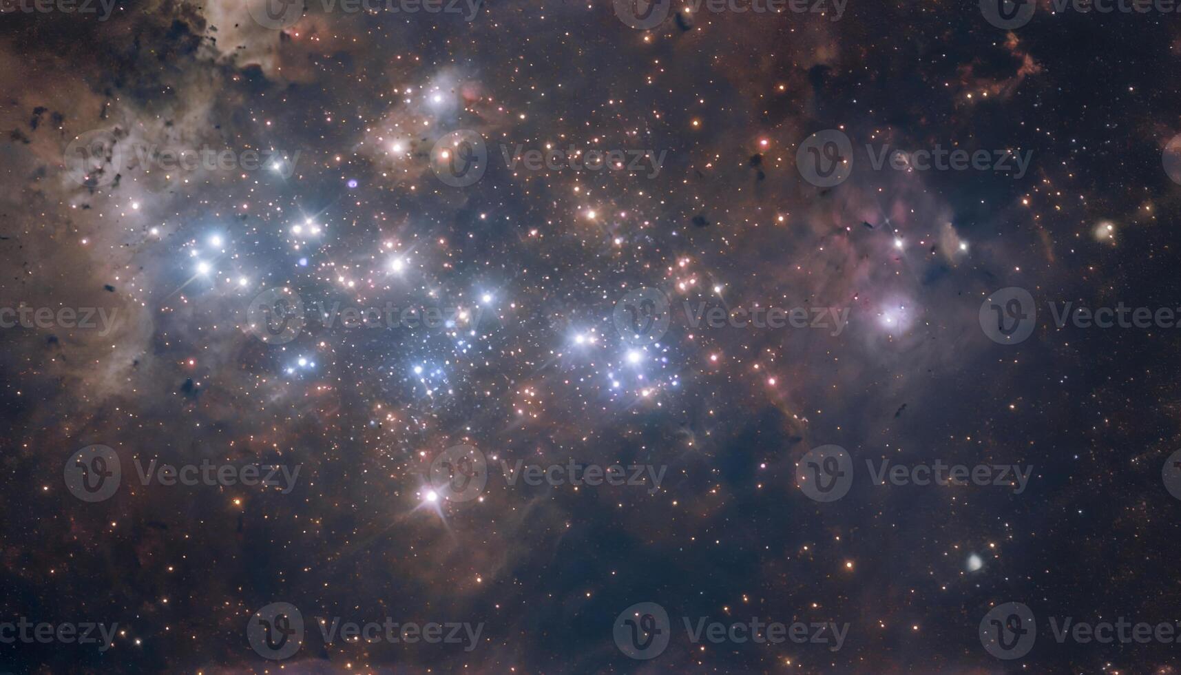 The star cluster in the constellation of carina photo