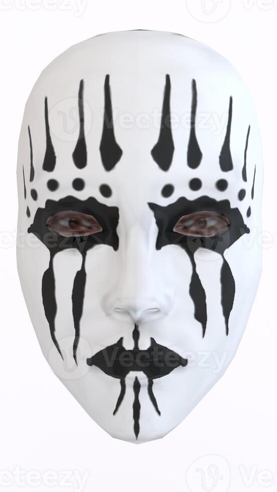 joey face mask with white background photo