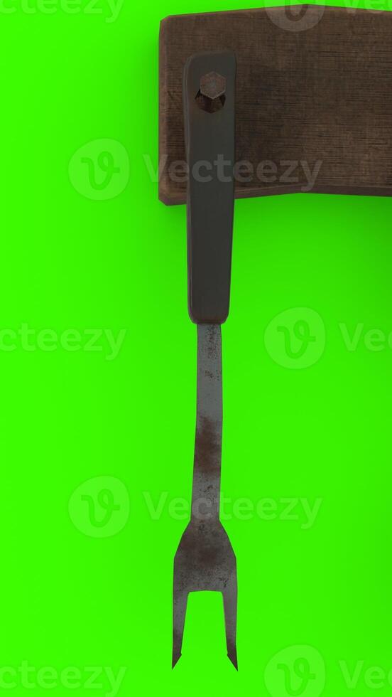 kitchen utensils and spoon with green background photo