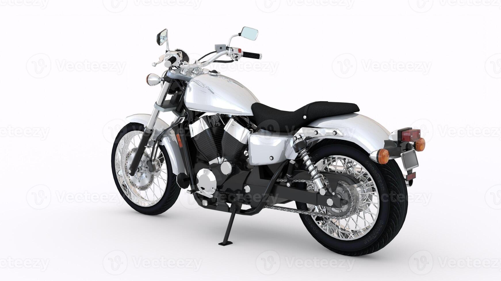 two wheeler superbike with white background photo