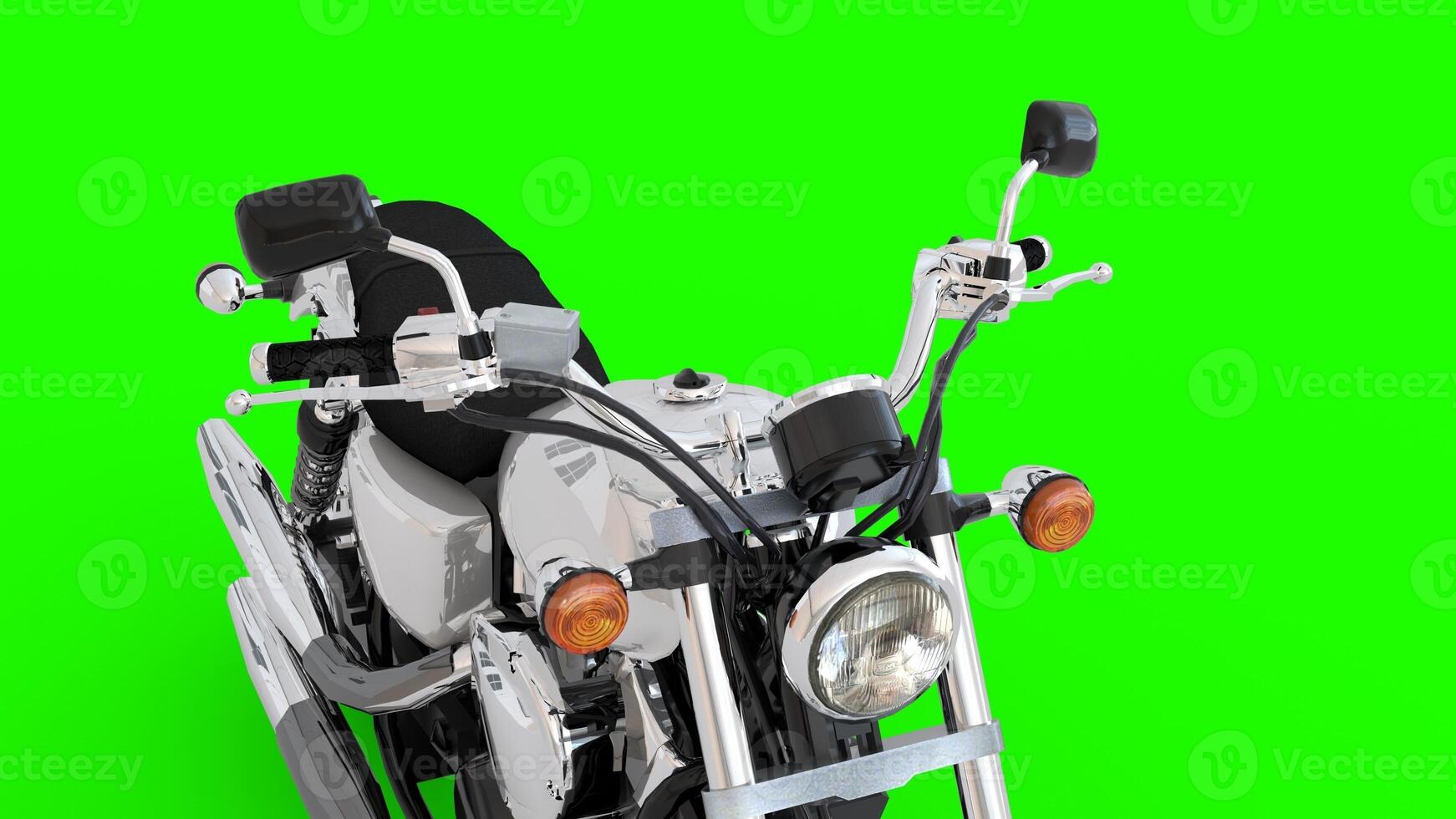 two wheeler superbike with green background photo