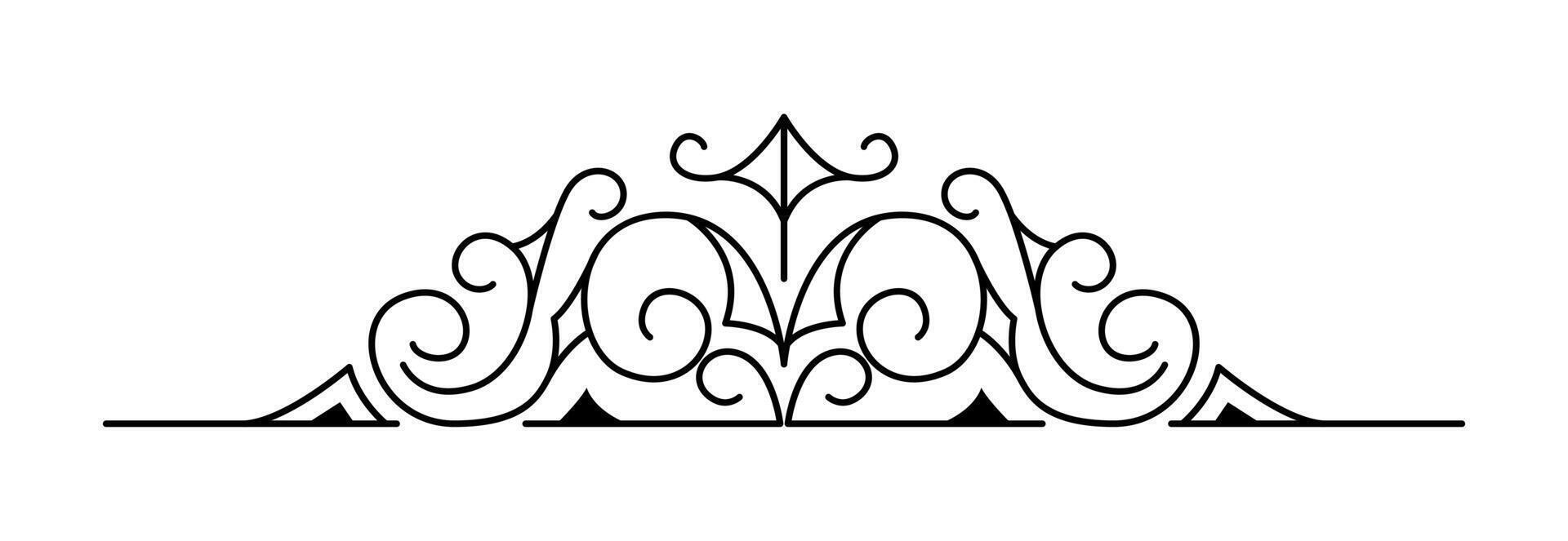 luxury frames ornament on black and white colour vector
