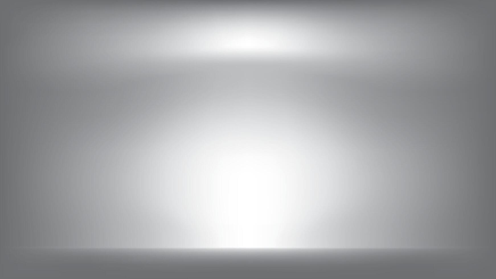Abstract gray gradient background, light shines in a gray room. illustration. vector