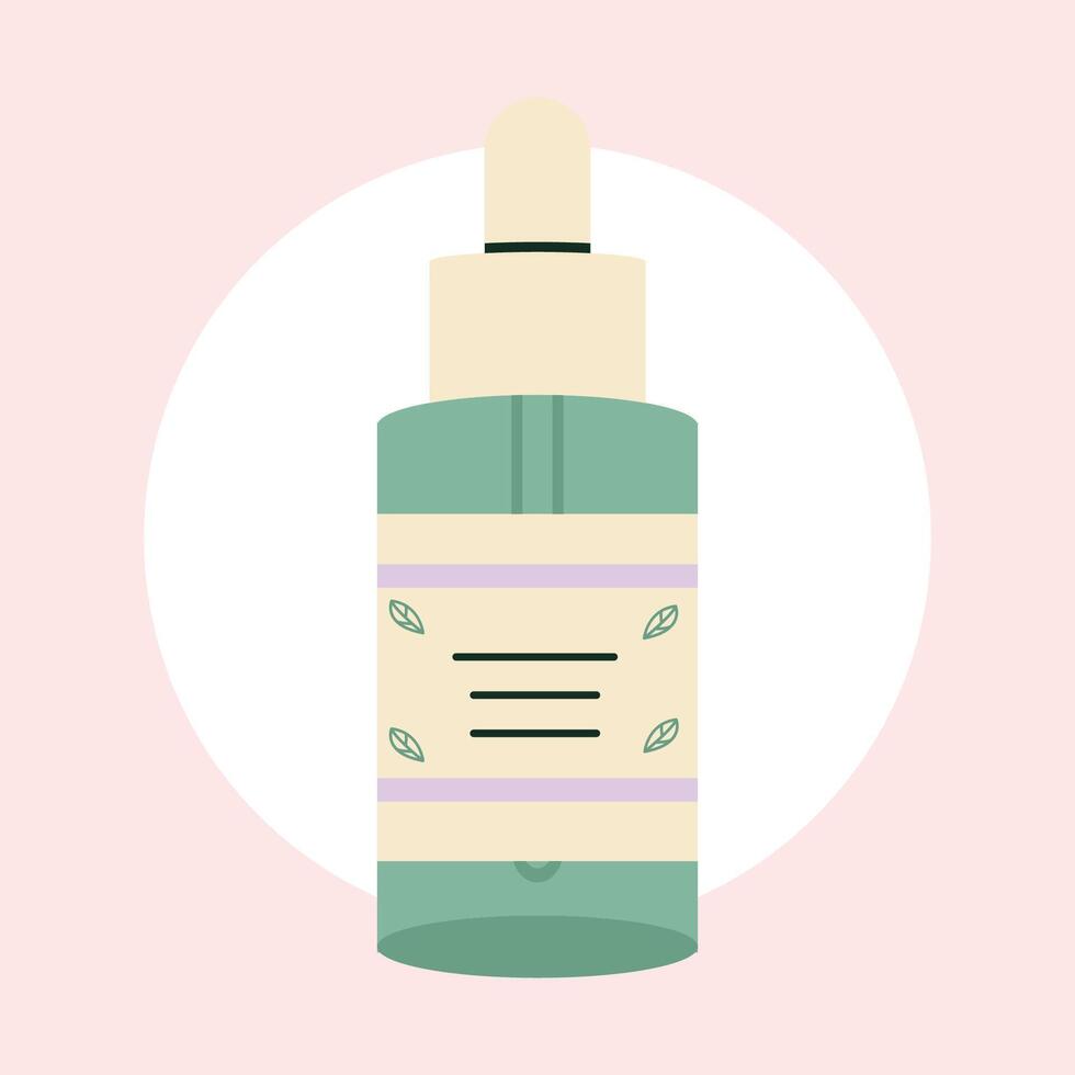 Serum Make Up Illustration vector