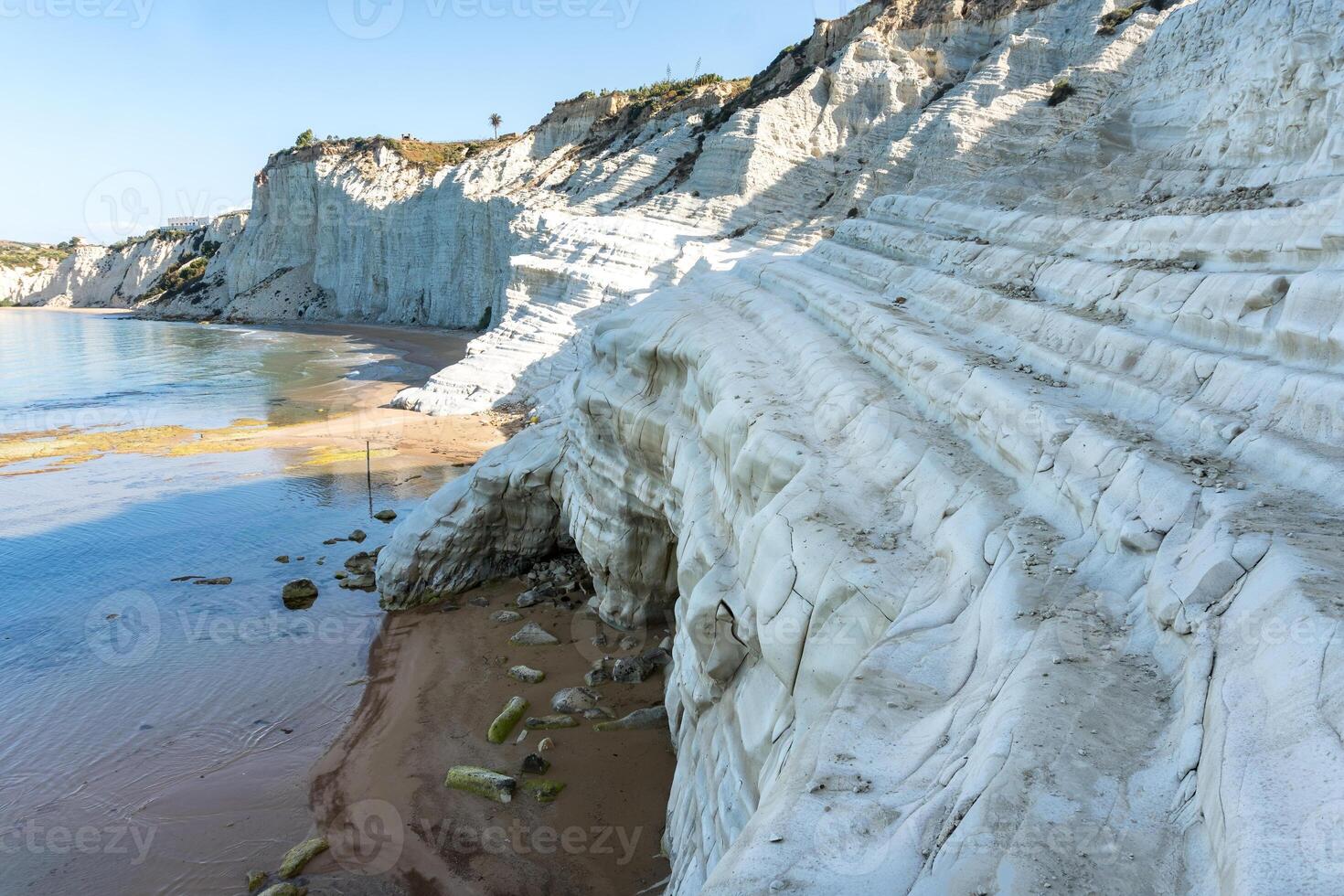 Sicily, Italy-May 11, 2022-the beautiful and white Turkish scale during a sunny day photo