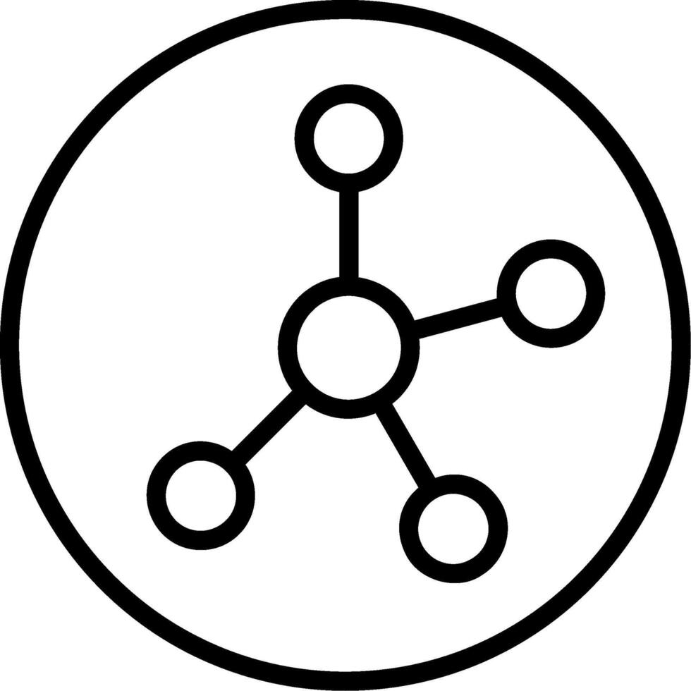 Mind Line Icon vector