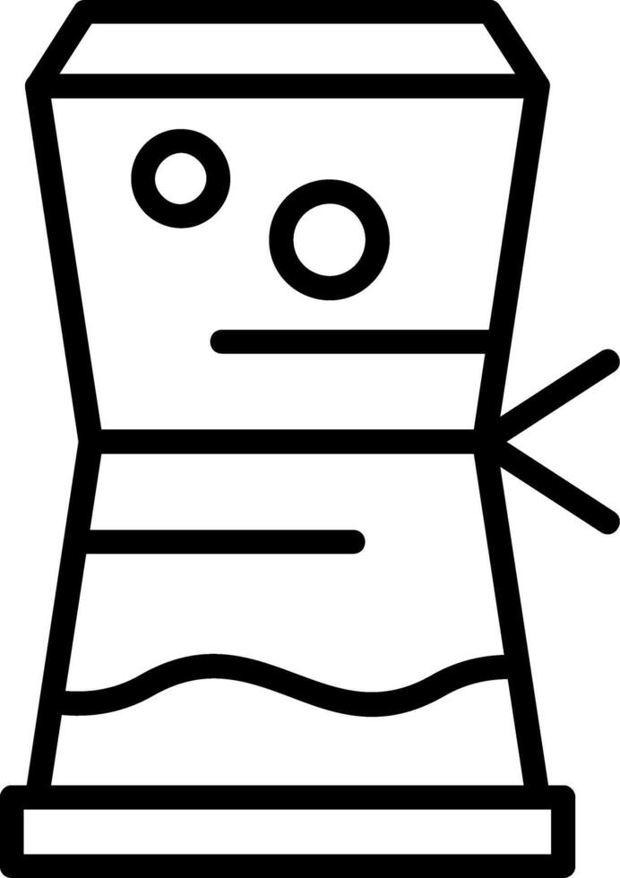 Chemex Line Icon vector