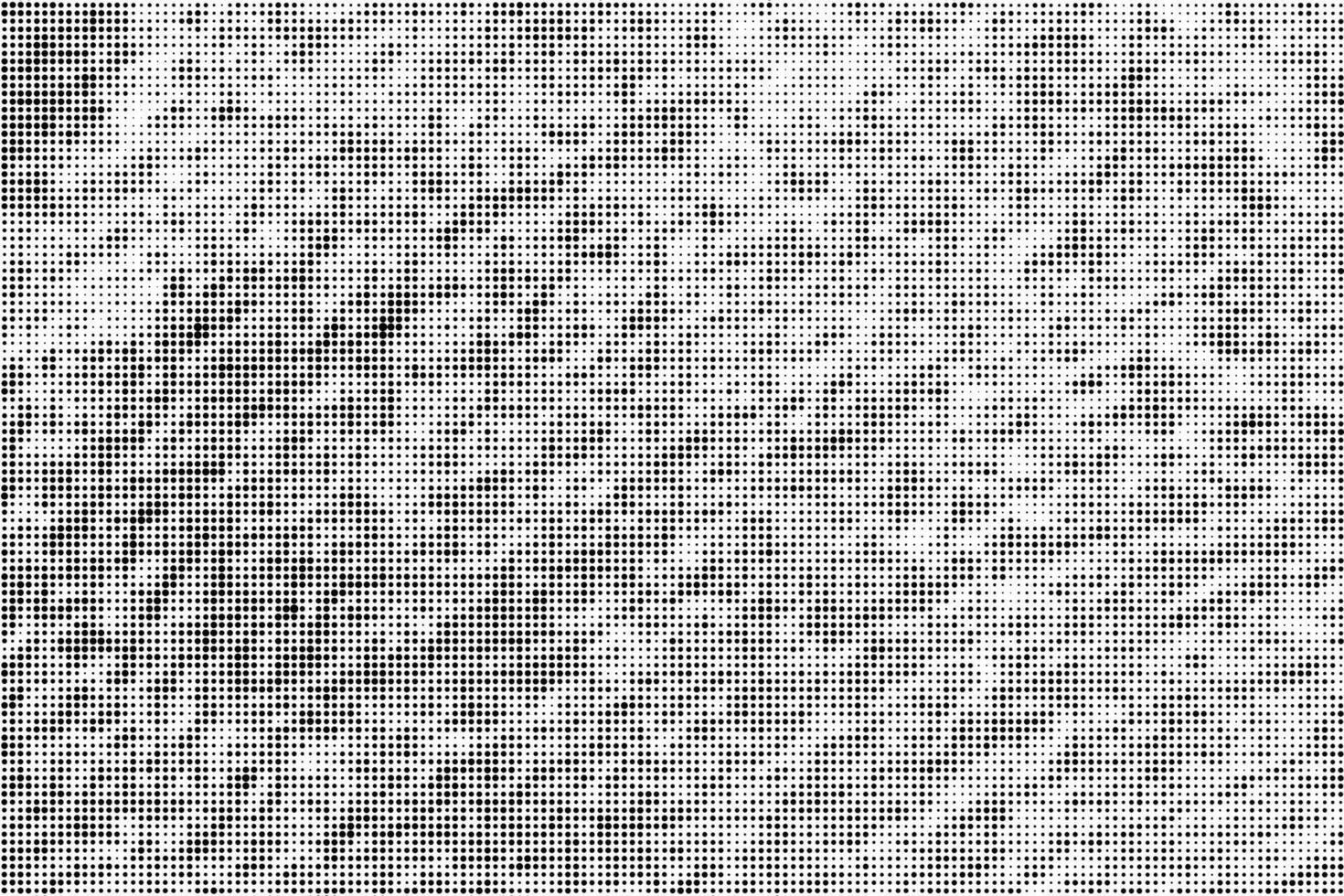 Abstract halftone effect on white background. vector