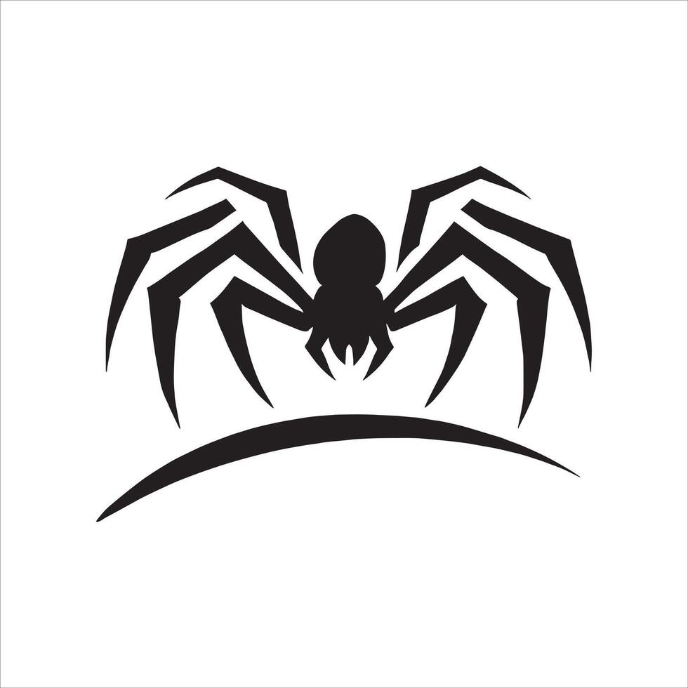 Spider icon on white background vector